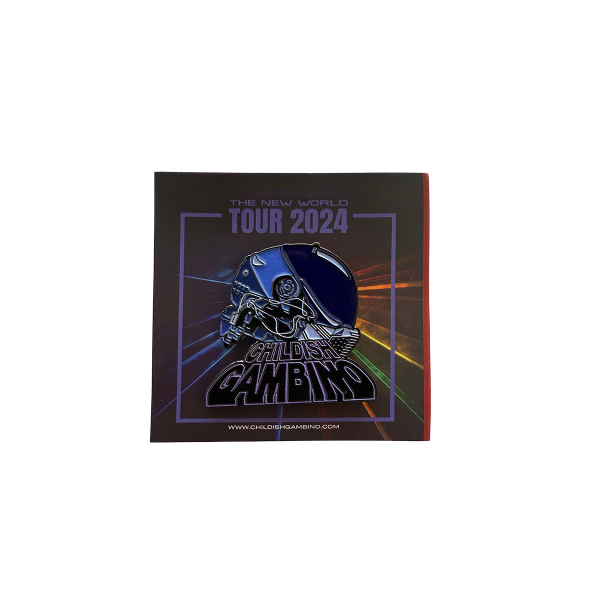 The New World Tour Pin