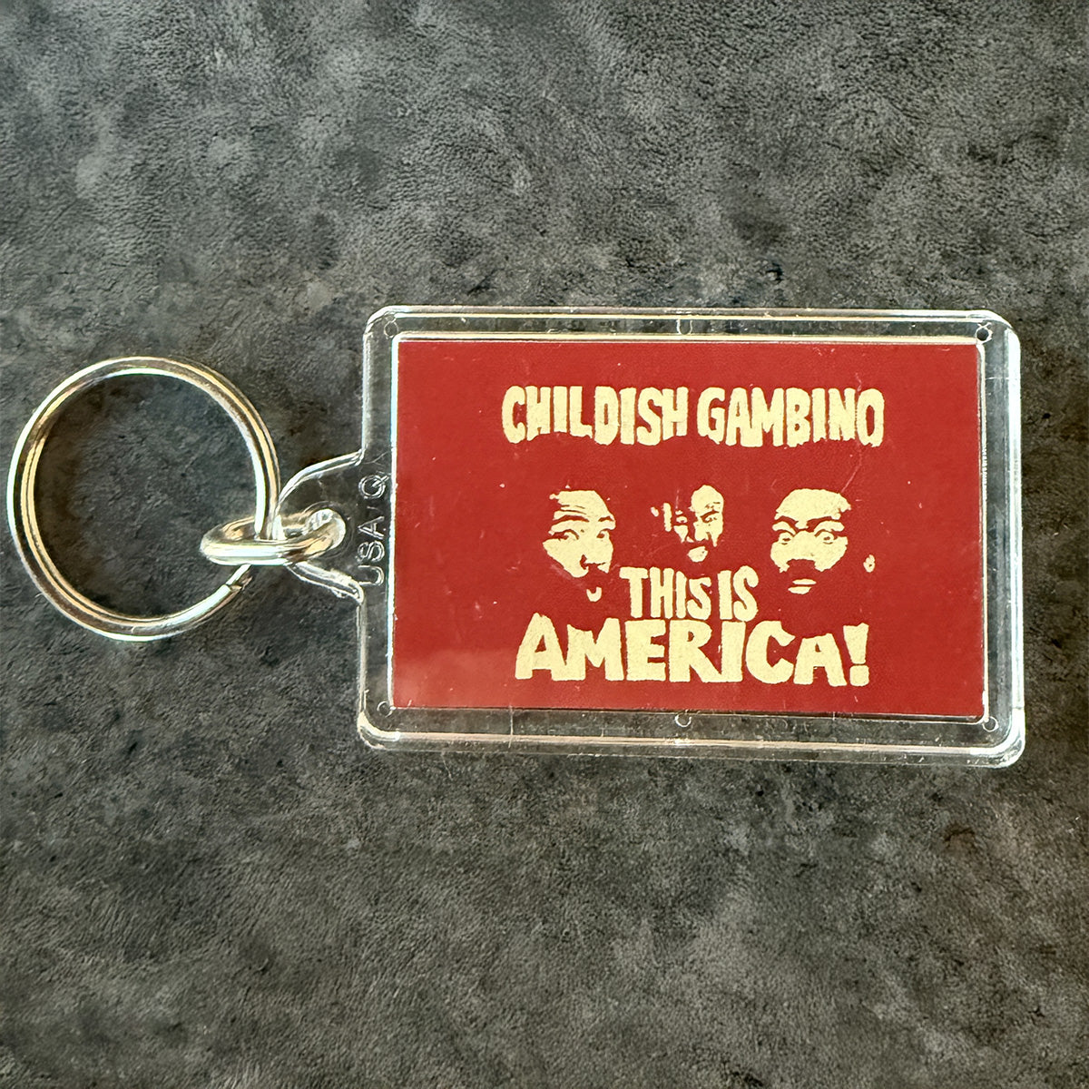 This Is America Keychain