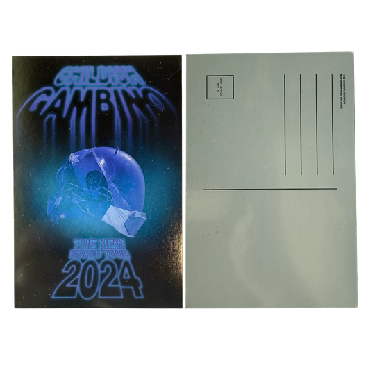 The New World Tour 2024 Postcard