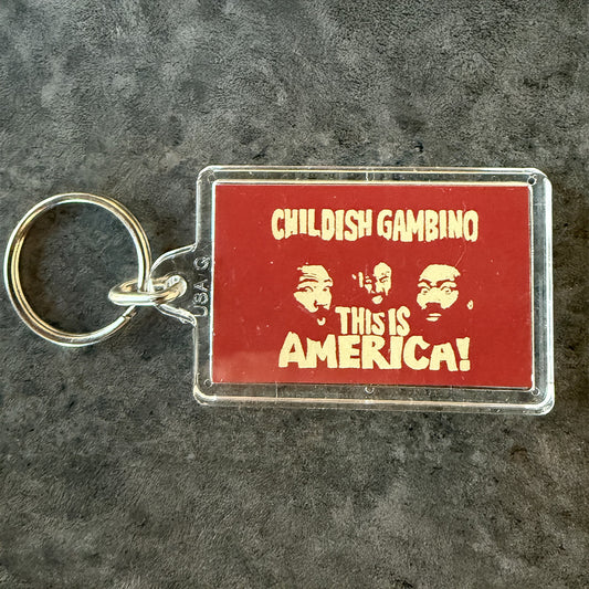 This Is America Keychain